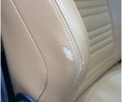 leather sofa or car seat repair