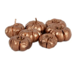 Buy Mini Pumpkin - Metallic Copper ( 10 Pc )