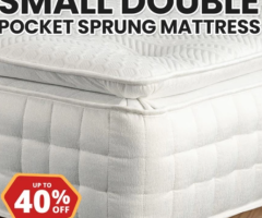Small Double Pocket Sprung Mattress - 1