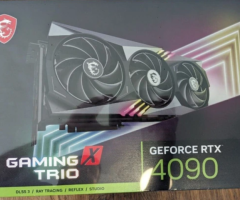 For sale MSI GeForce RTX 4090 gaming X TRIO 24GB - 1