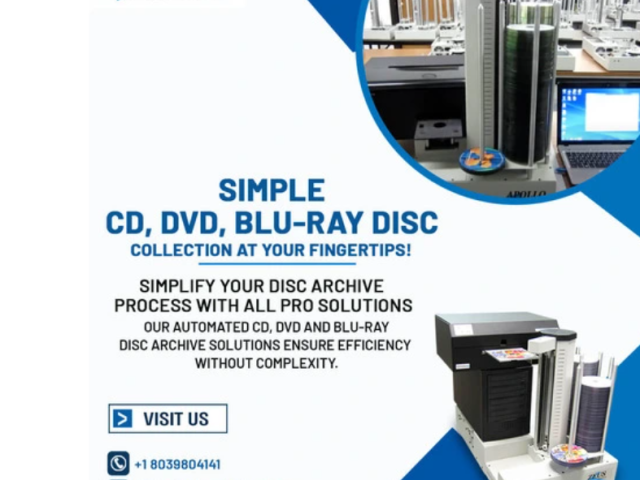 Intuitive Disc Archiving - Automatic CD DVD Blu-ray Protection - 1